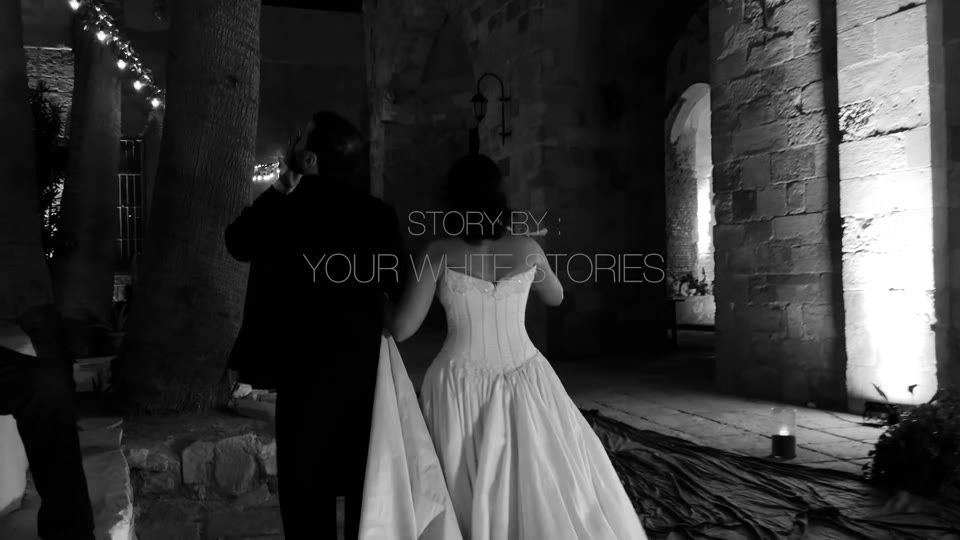 A love story told in black and white.